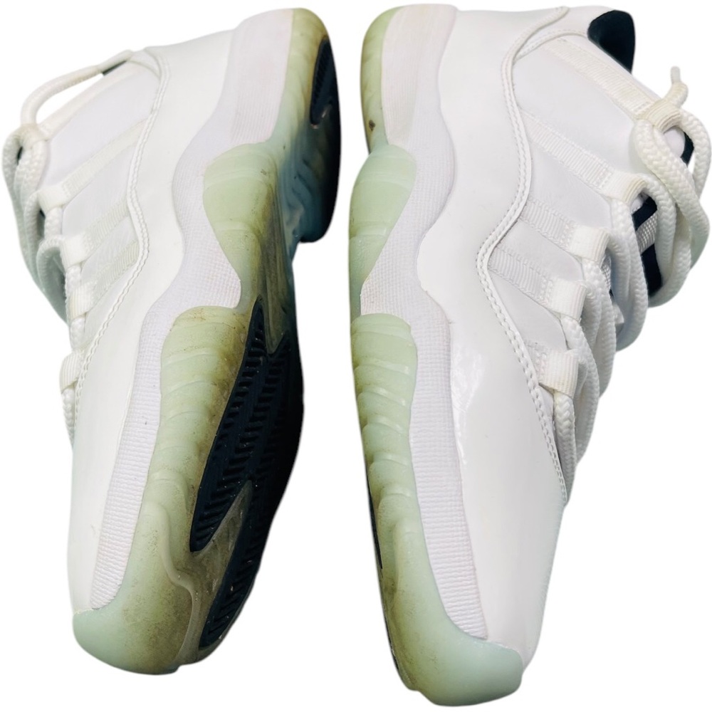 Nike Air Jordan 11 Retro White Blue Legends Sneakers - Picture 8 of 13